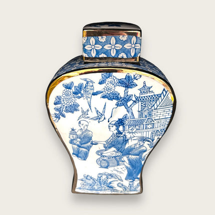 Nieuwe Chinese Stijl Oosterse Parijse Delftsblauwe Vazen Hoog