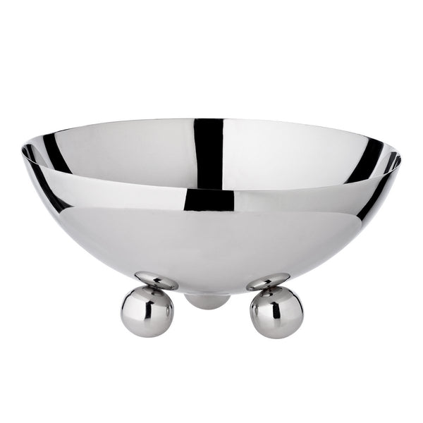 Chicago bowl (height 9 cm, Ø 19.5 cm), highly polished, stainless steel