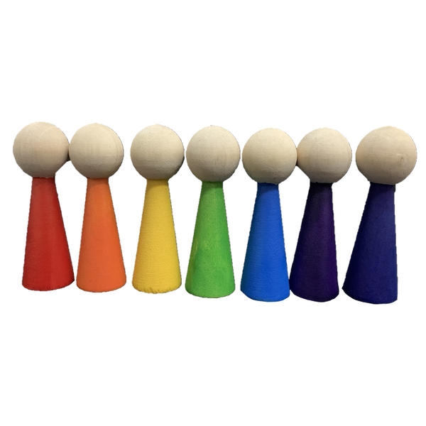 Rainbow People/7pc