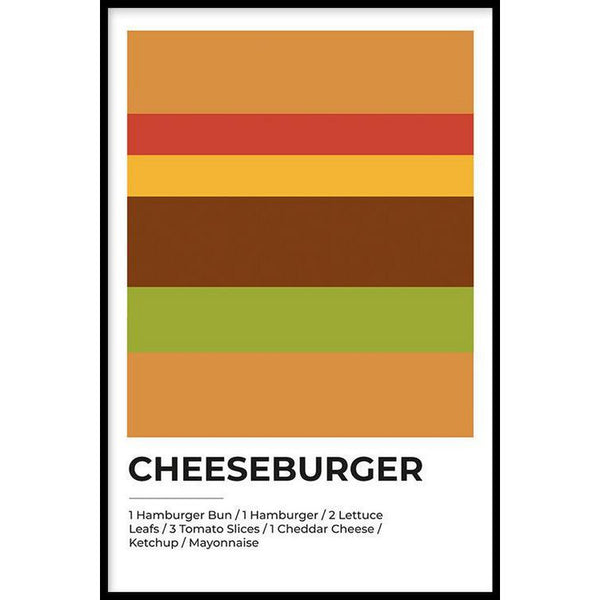 Cheeseburger Abstract