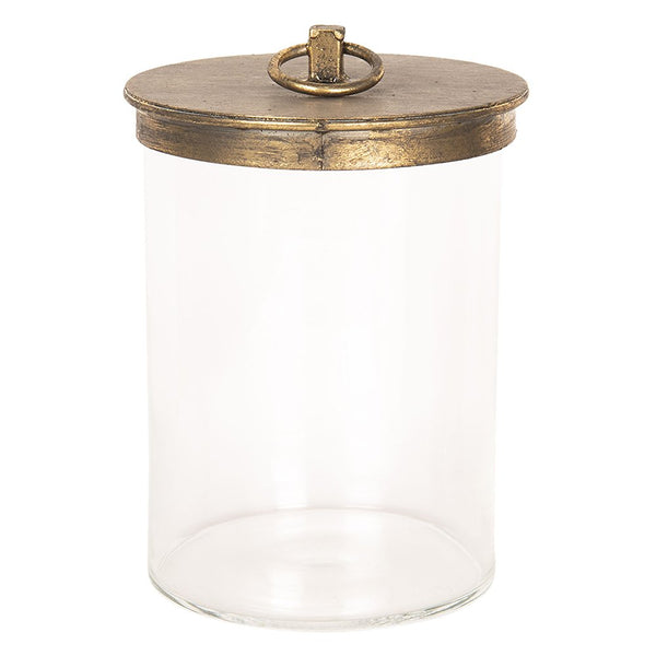 Storage Jar Lid Transparent? 15x25 cm