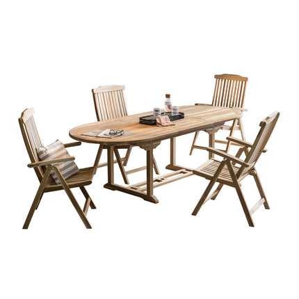 Stijlvolle 5-Delige Seating Group Voor Buitencomfort
