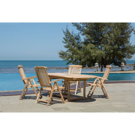 Stijlvolle 5-Delige Seating Group Voor Buitencomfort