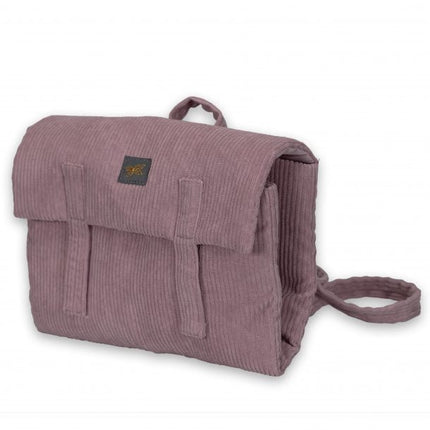 Doll care bag/backpack lavender