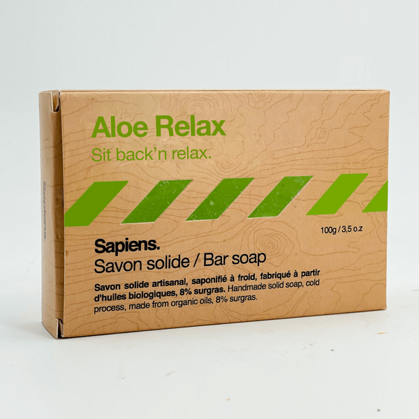 Solid soap for men 100g - Aloe Relax