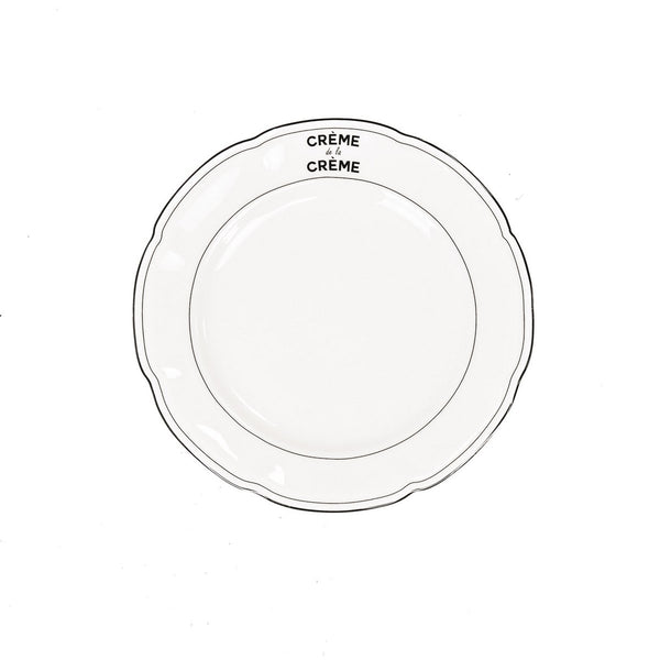 Plate - Creme de la Creme - Newbone China - 19,5x19,5x1,2cm