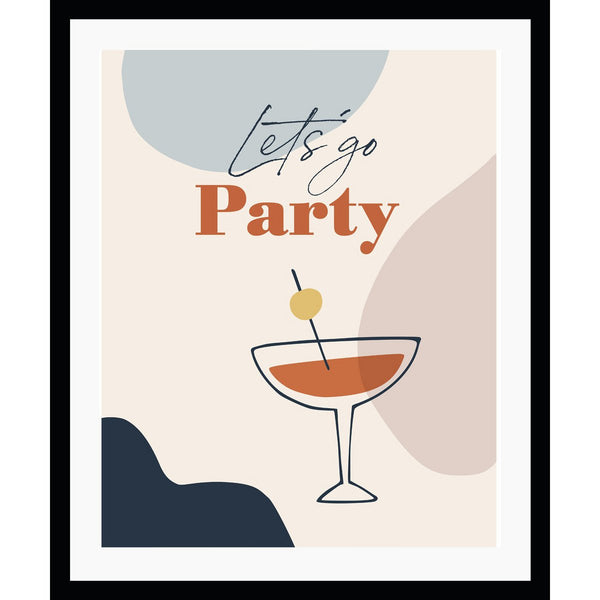 Frame picture - Lets Go Party