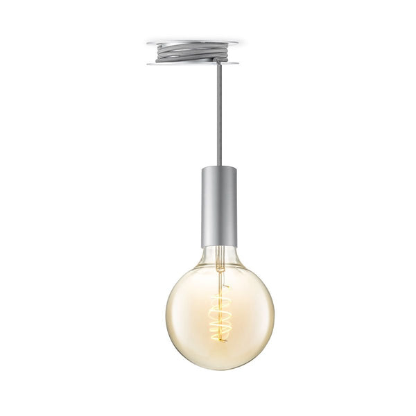 Home Sweet Home Lighting pendant Pulley - Gray - 12x12x154 cm