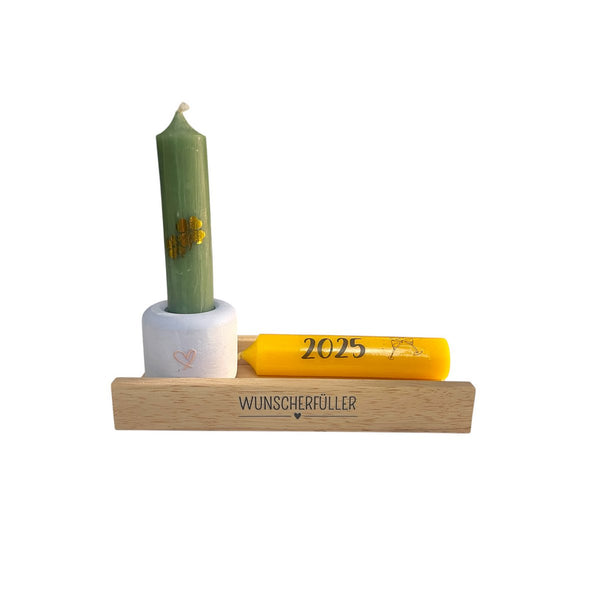 New Year New Wish: Taper Candle Set