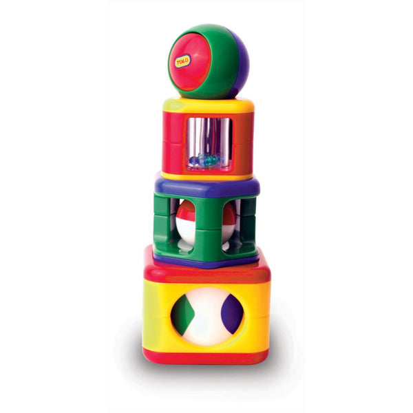 Tolo Classic Activity Toy Stacking Tower - 4 Piece