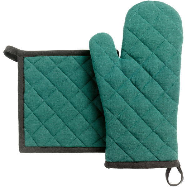 Grace Paon recycled kitchen glove/potholder set 15 x 32