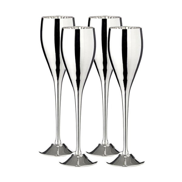 Champagne flute Dodo set of 4 H 23 cm