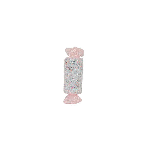 Xmas hanger - Candy Rectangular-Foam-Pink/ Glitters- 28x15cm