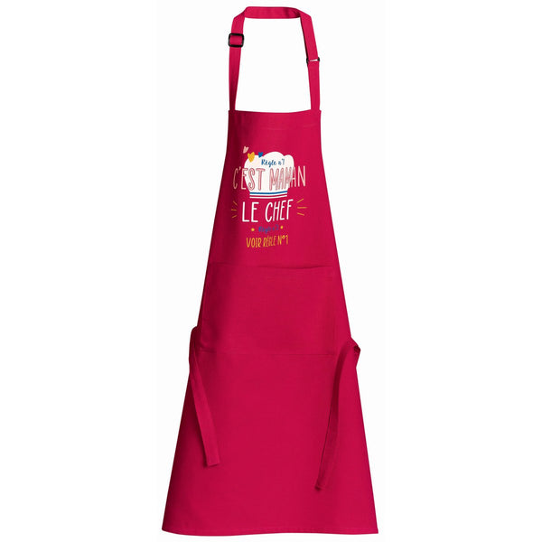 Pink Recycled Mom Chef Kitchen Apron 72 x 90