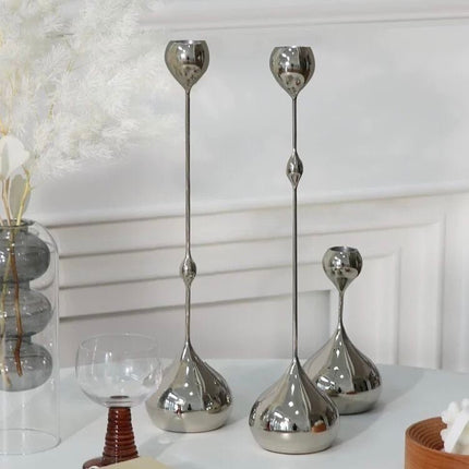 Tender Candlestick S Size: H 15cm x D 3.15x W 8cm