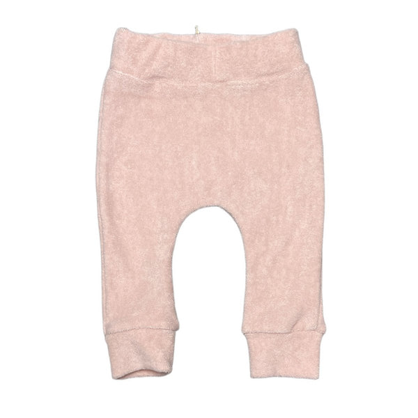 Newborn jogger terry pink