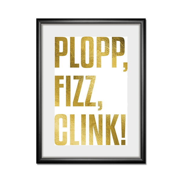 Frame picture - Pop, Fizz, Clink!