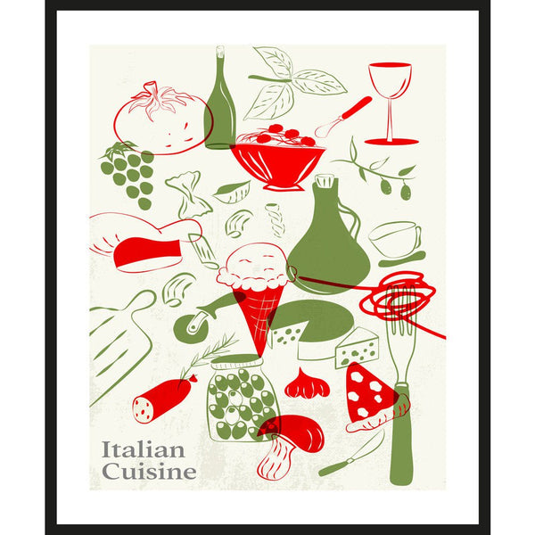 Frame picture - Italian Cuisine