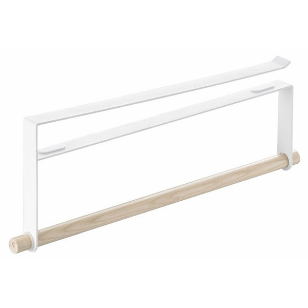 Yamazaki Kitchen Roll Holder Hanging - Tosca - White