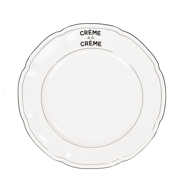 Plate - Creme de la Creme - Newbone China - 26x26x1,5cm