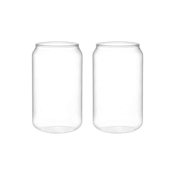 HIGH SHAPED WATER GLASSES 380ML CAN - SET OF 2