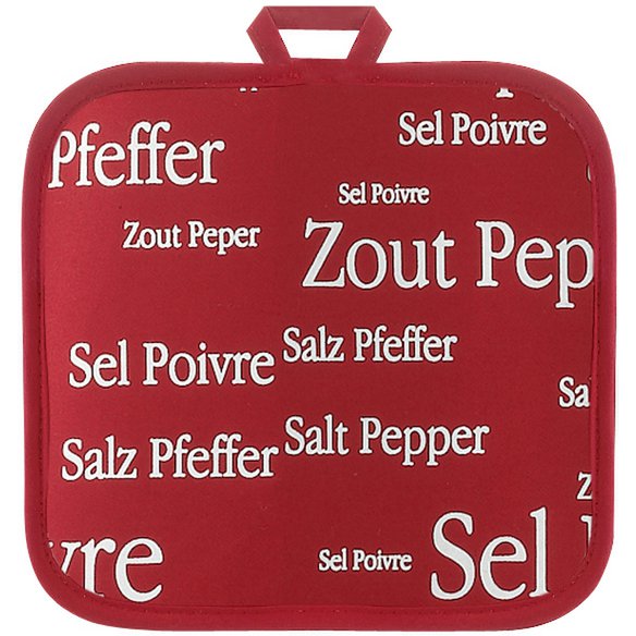 Potholder Salt & Red Pepper