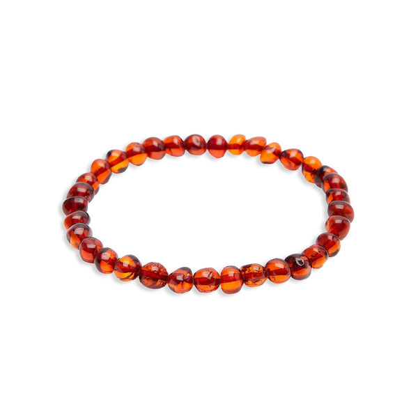 “Elixir of Life” Bracelet in Cognac Amber