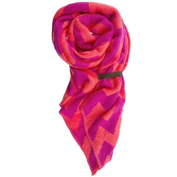 Scarf Fem ZigZag - Fuchsia