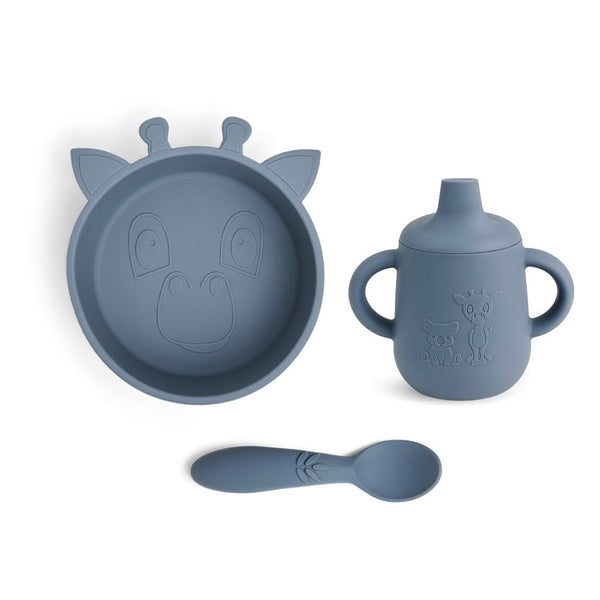 Elias silicone dinner set 3-pack