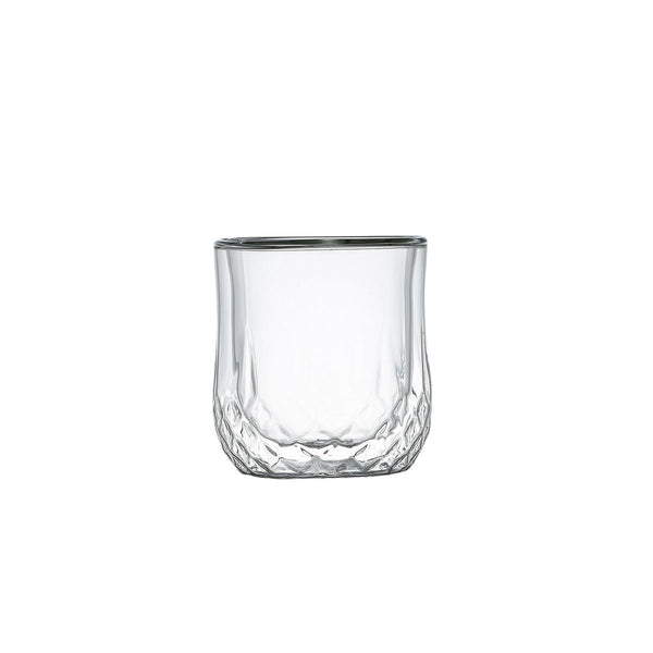 SET OF 2 DOUBLE WALL WHISKEY GLASSES