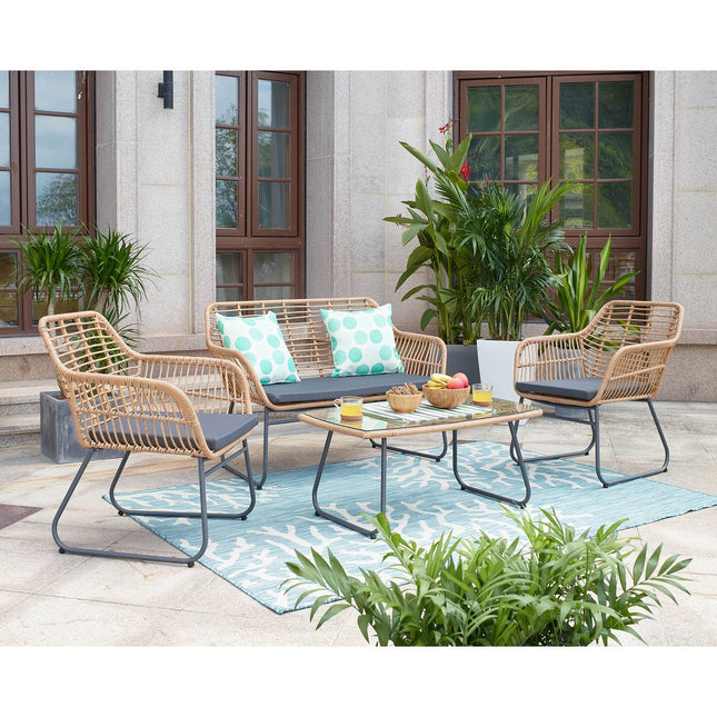 Exclusieve Seating Group 7-Delige Tuinmeubelset