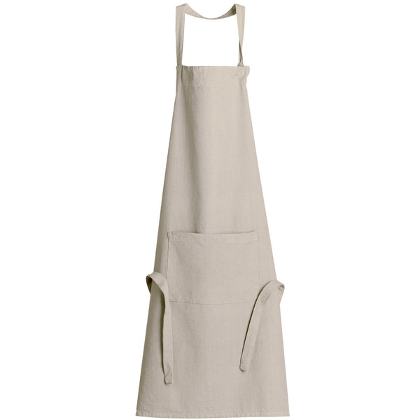 Recycled kitchen apron Ada Ficelle 72 x 85