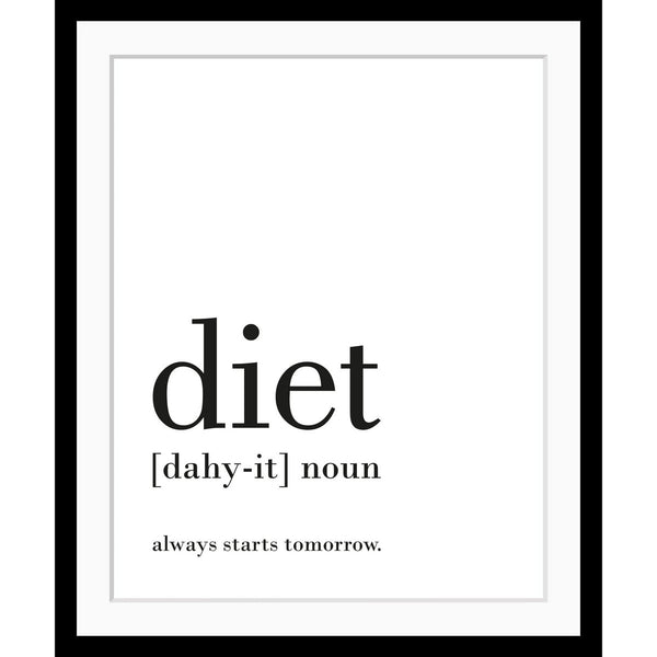 Frame picture - Diet