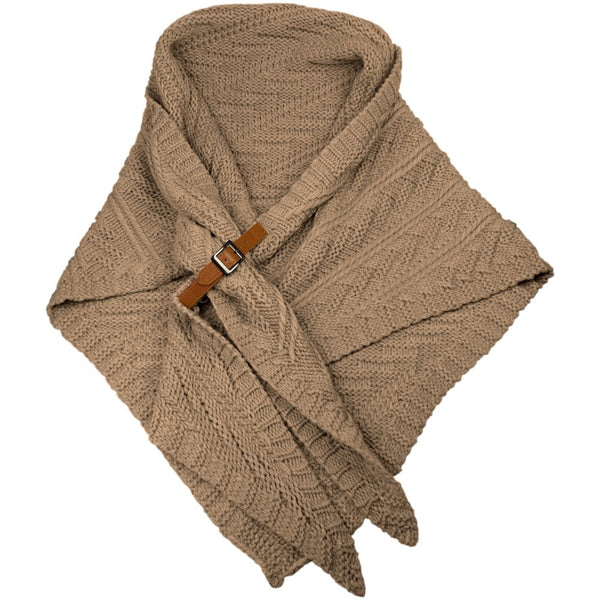 Fleur shawl - TAUPE