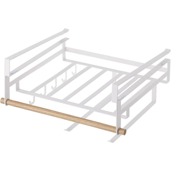 Yamazaki Kitchen Rack Hanging - Tosca - White