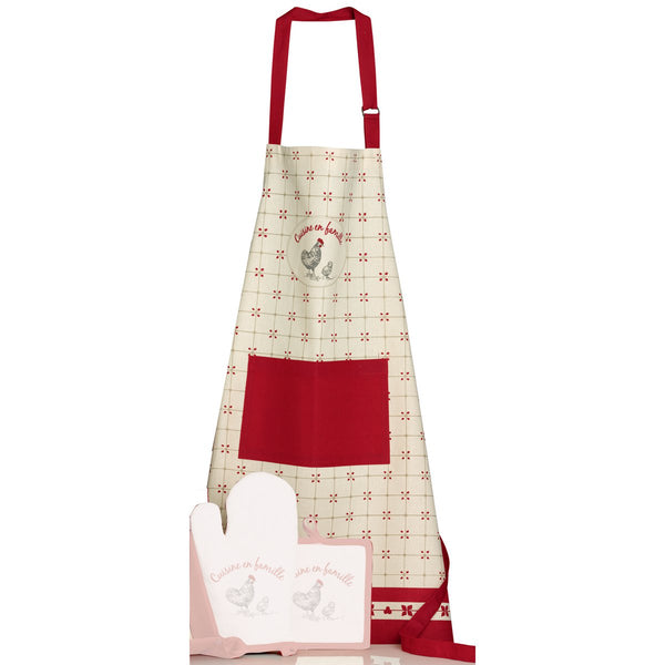 Ivory Family Cooking Apron 72 x 85