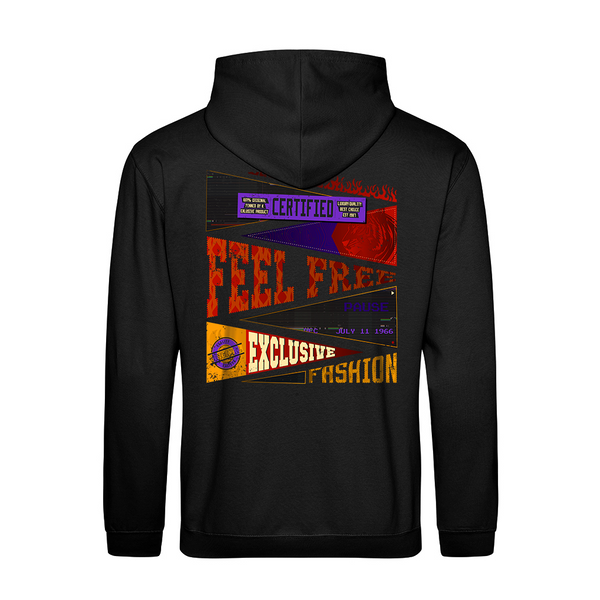 Hoodie Feel Free Back