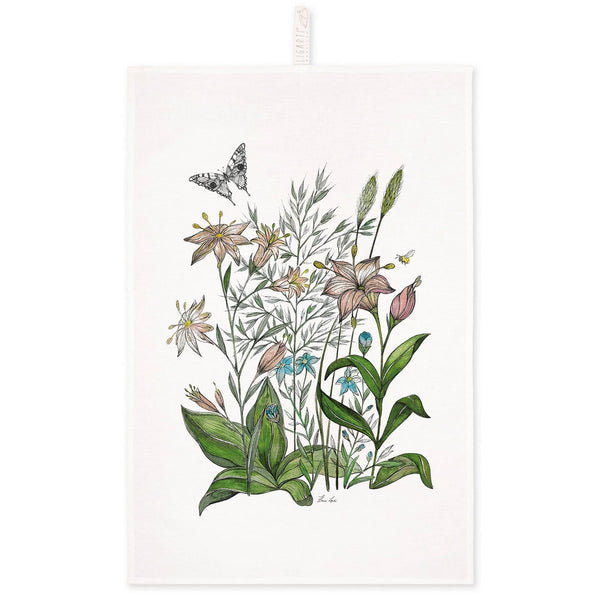 Tea Towel - Spring Flowers