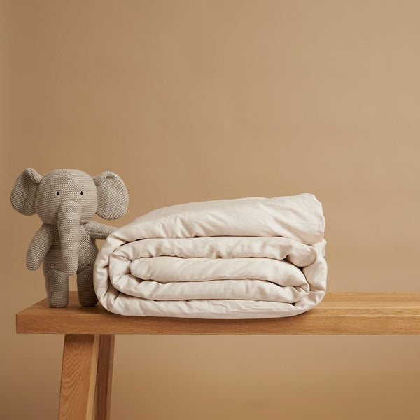 Kids - TENCEL™ Twill Duvet Cover Beige