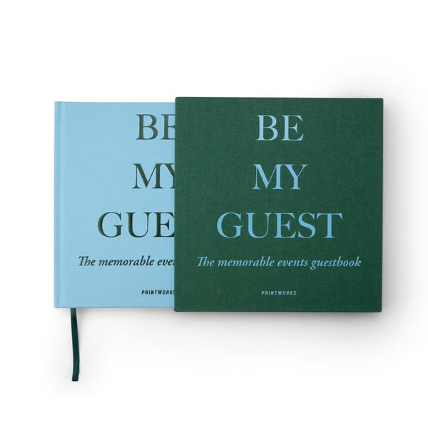 Printworks Guestbook - Green/Blue