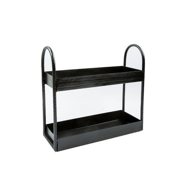 Double Storage Tray black