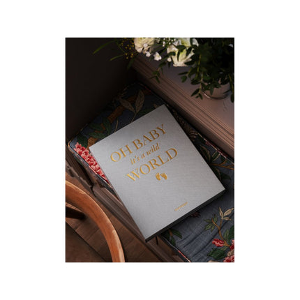 Printworks Photo Album - Baby it's a Wild World - Grey