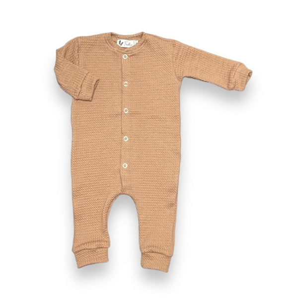 Cable cocoa baby suit