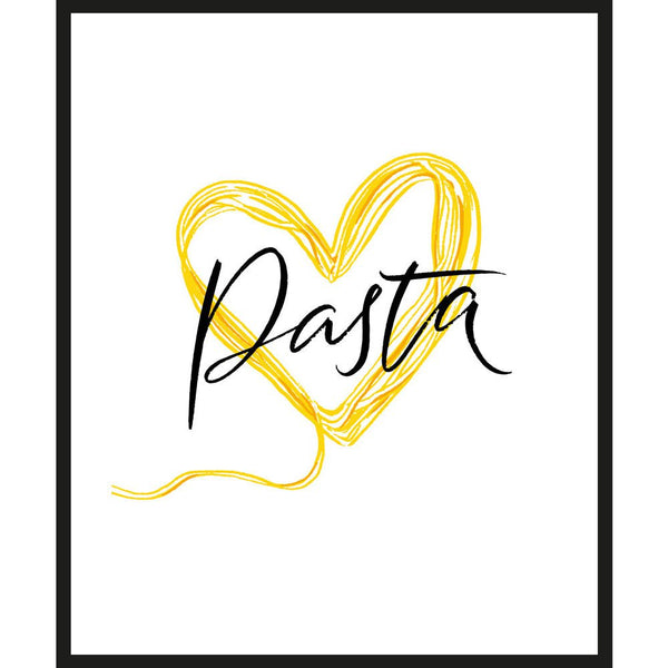 Frame picture - pasta