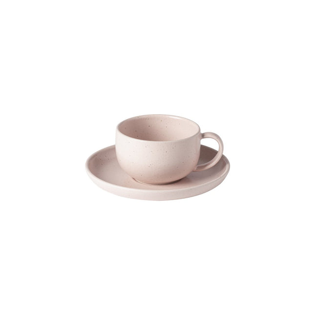 PACIFICA Tea cup and saucer marshmallow XOCS 01