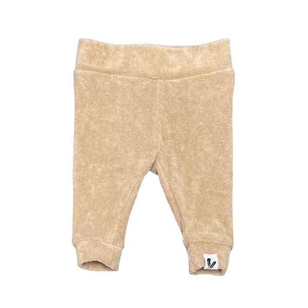 Newborn pants terry cloth sand