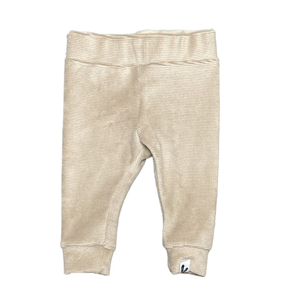 Newborn pants small cord dark beige