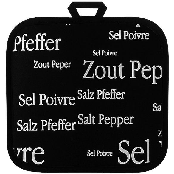 Pot Holder Salt & Black Pepper